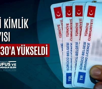 Yeni Tip Sürücü Belgeleri Çipli Kimlik Kartlarına Yüklenebilir